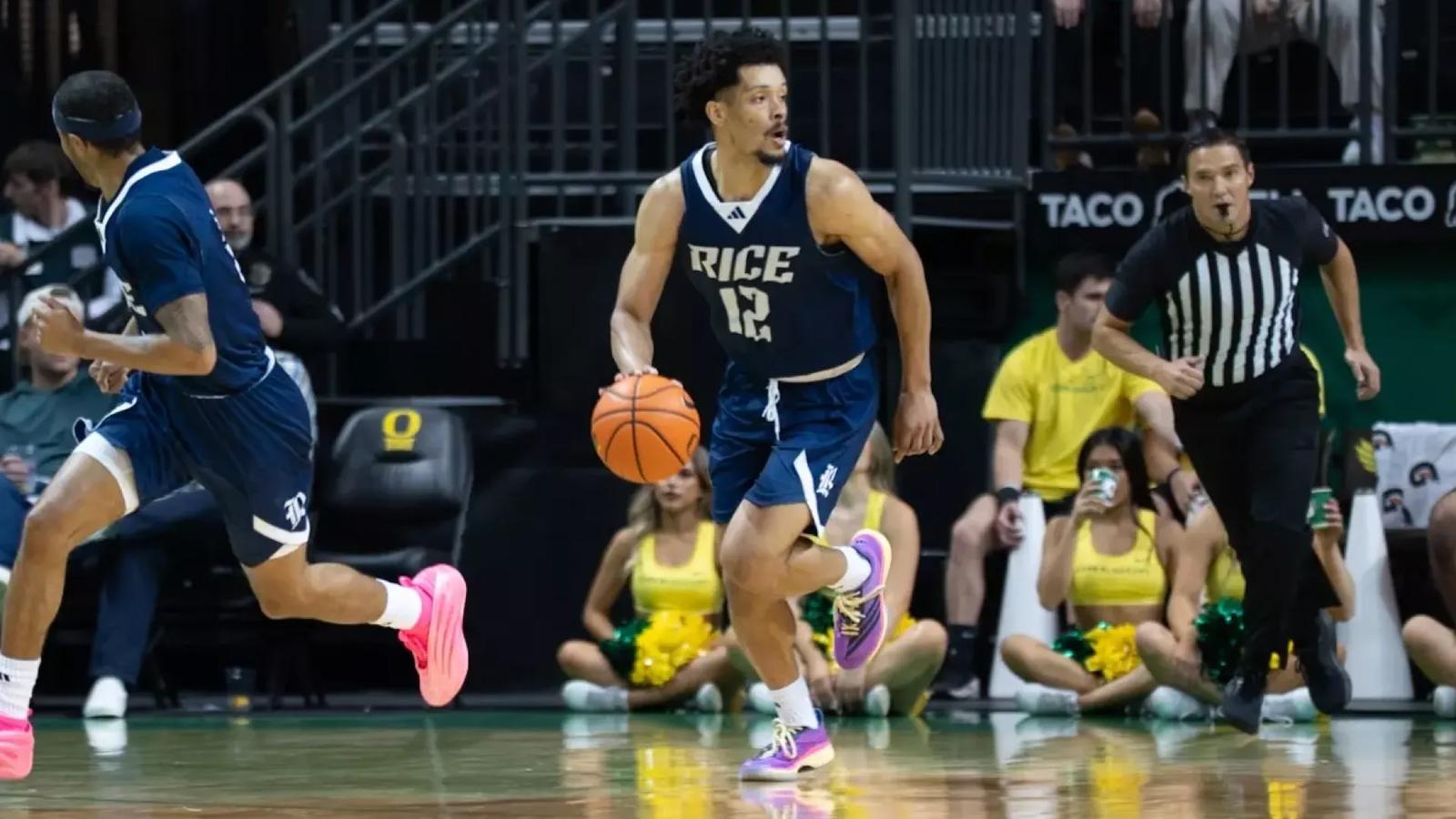 Rice Drops Tough Battle at RV Oregon - Rice University Athletics