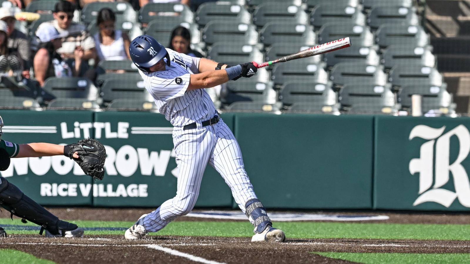 West's Blast Clinches Series - Rice University Athletics