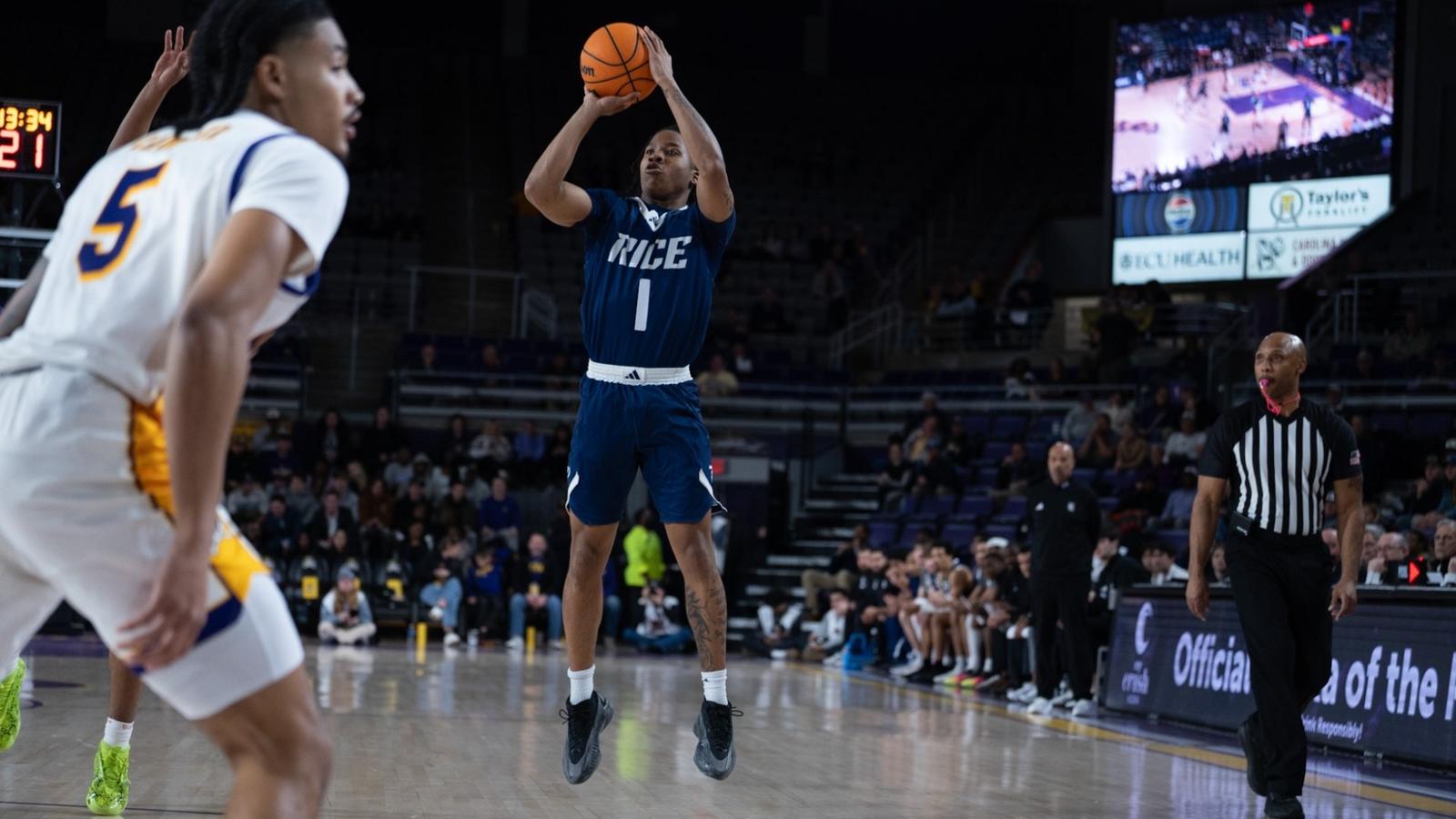 Deon Rice Strong Second Half Propels Rice to Win at East Carolina - Rice ...