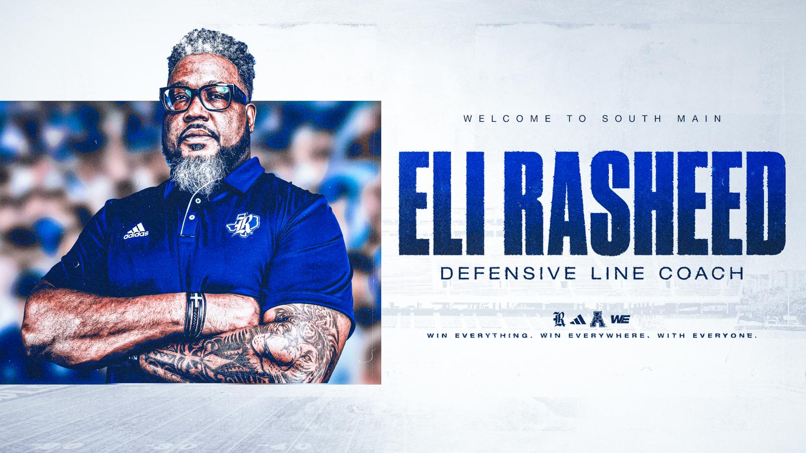 Rasheed Line Rasheed Named Owls Defensive Line Coach - Rice University Athletics