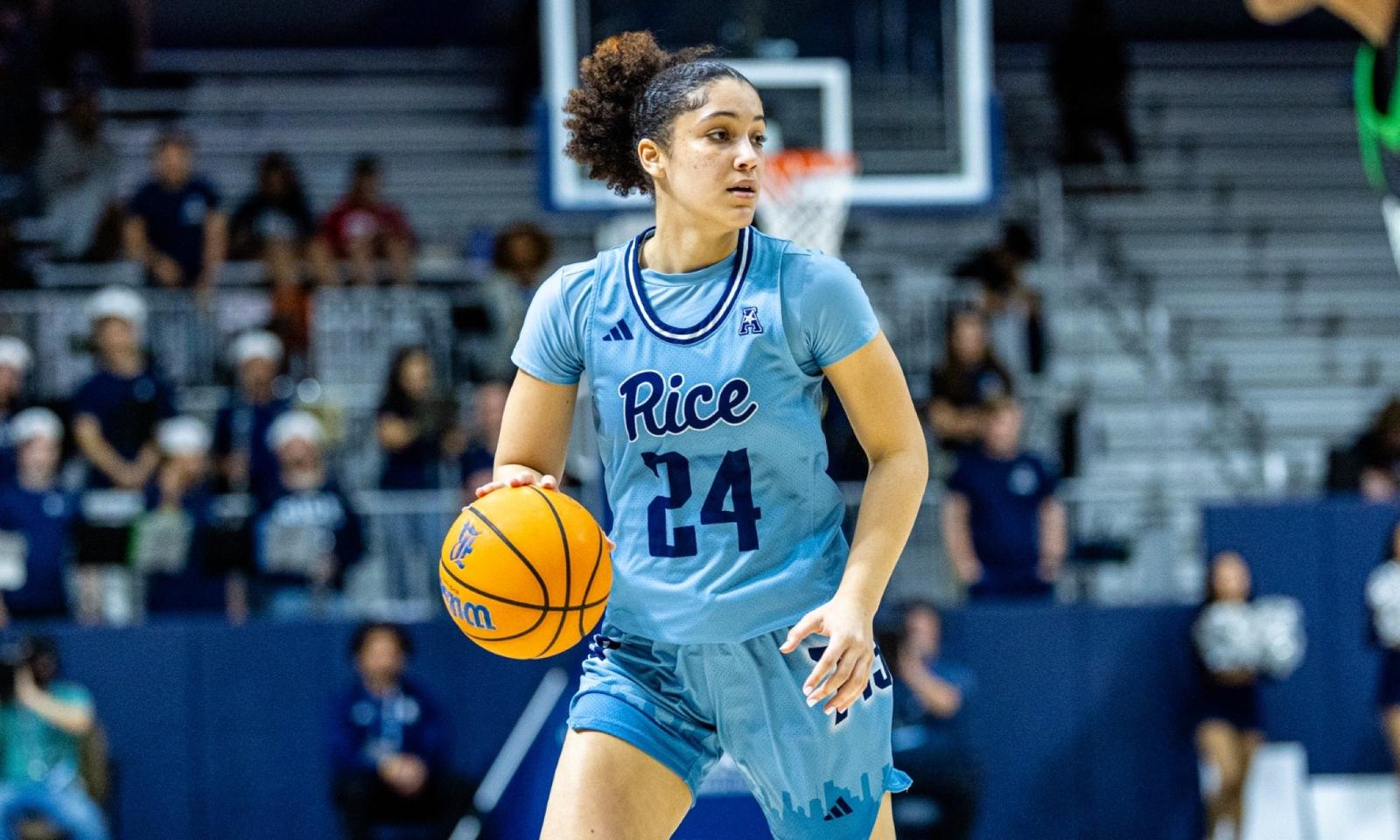 Aaliyah Rice Alexis Named American Honorable Mention - Rice University Athletics