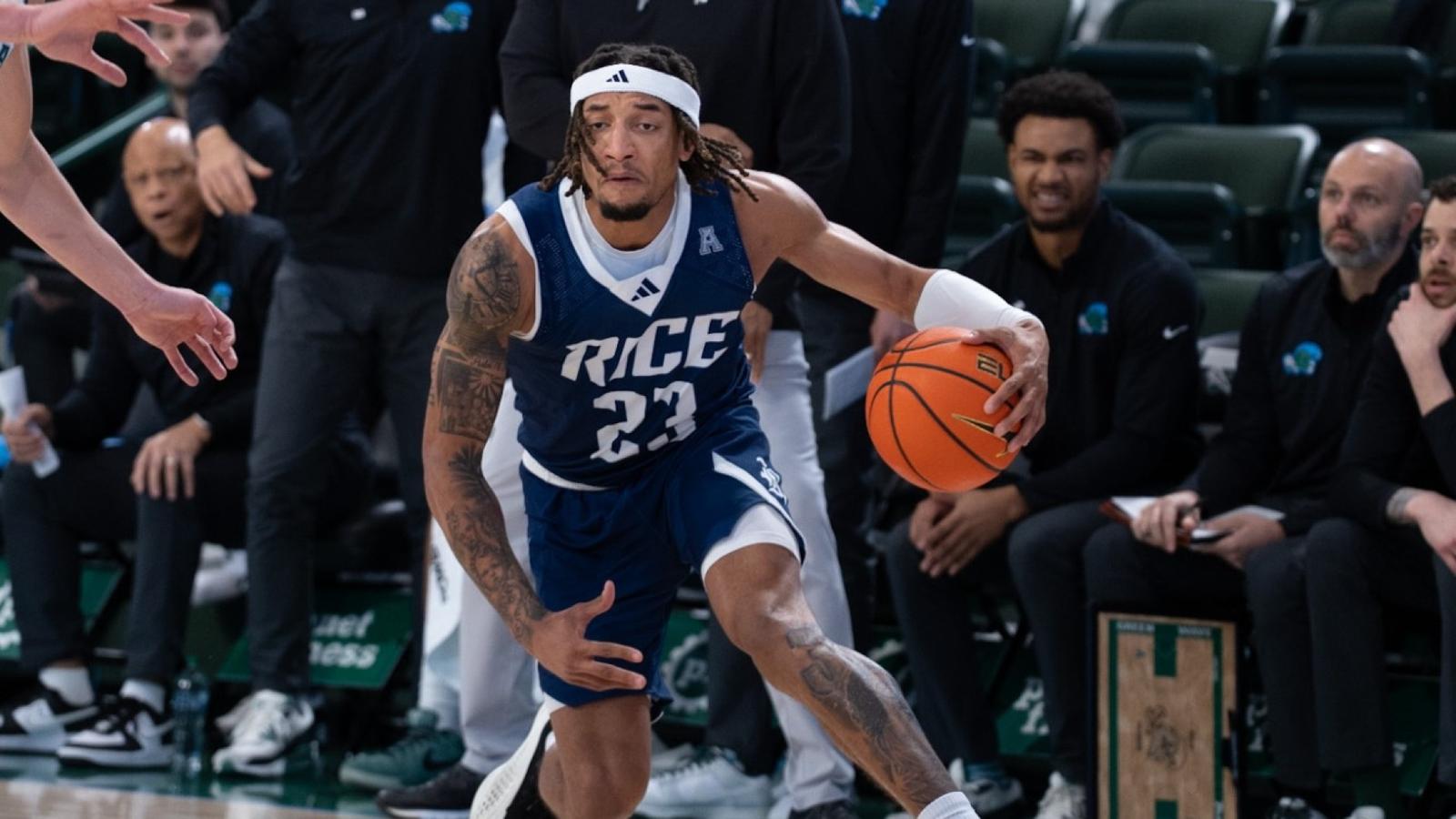 Deon Rice Anderson’s 29 Not Enough as Rice Falls to Tulane - Rice University ...