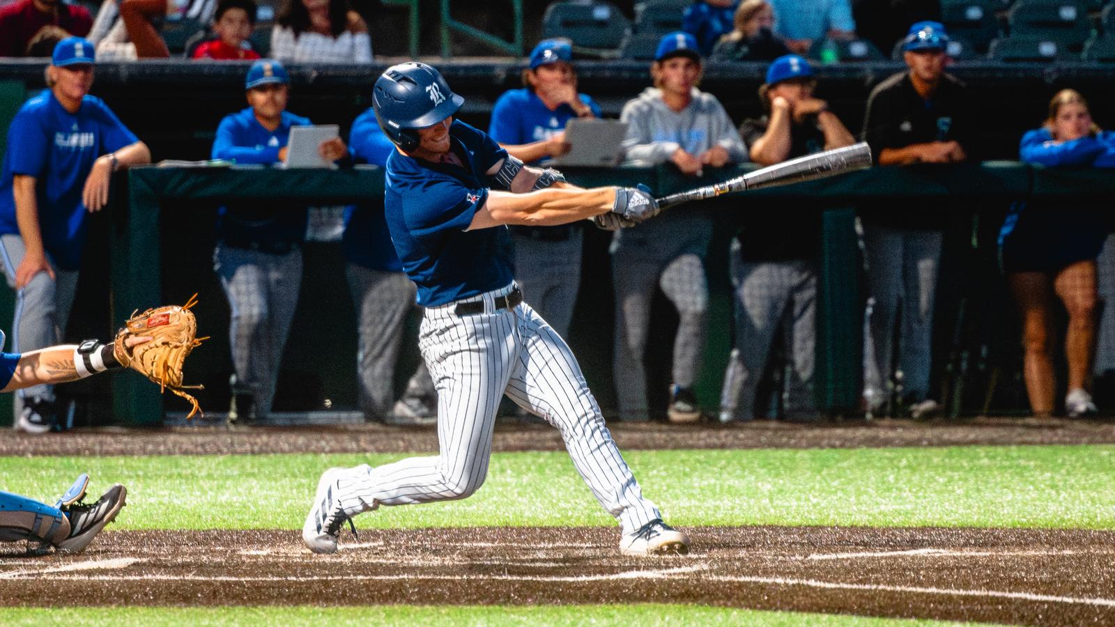 Liam Rice Baseball Owls Blast Islanders to Close Homestand - Rice University Athletics