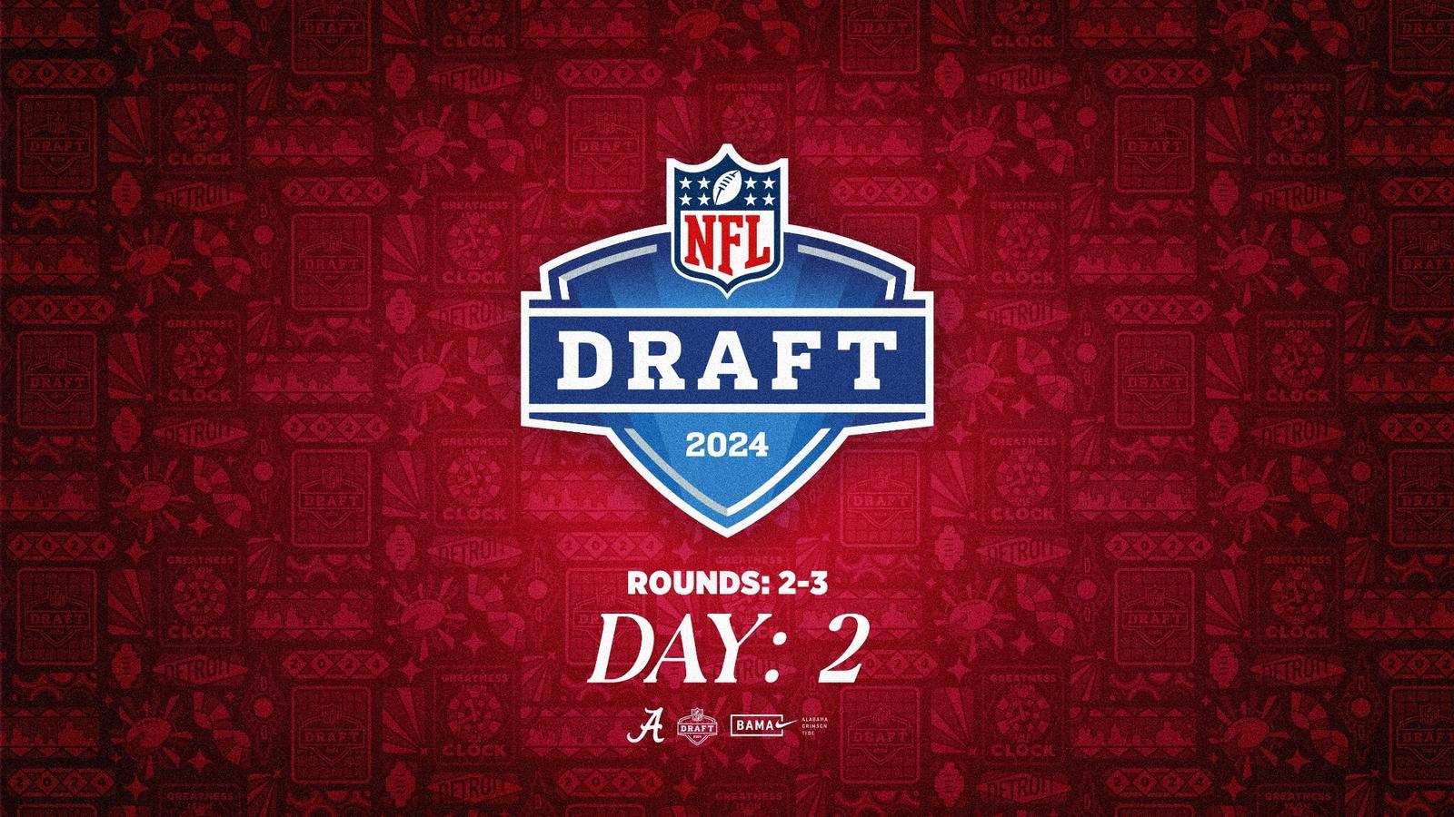 Al Draft Three Former Alabama Football Players Selected on Day Two of 2024 NFL ...