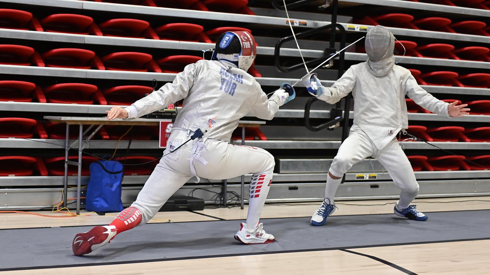 Man Fencing Aslan Named Rookie of the Year, Men’s Fencing Third at NFC Championship ...