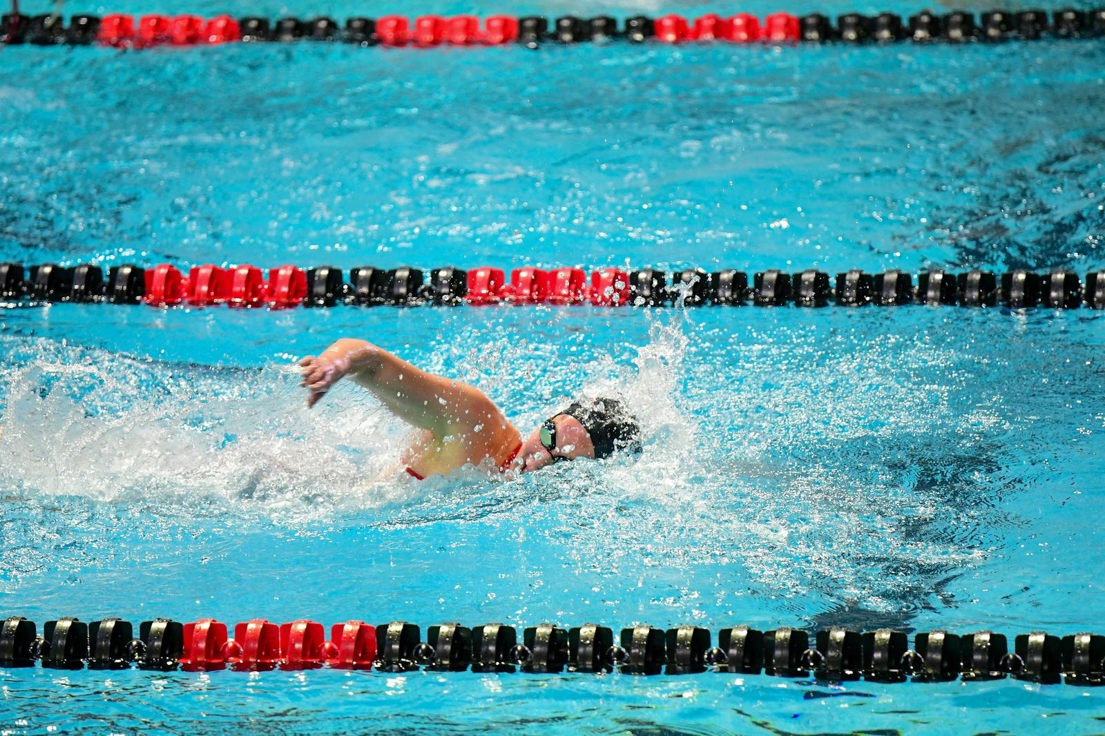 Ruby Martin Swimming & Diving Claims Six Top-Three Finishes on Day One of Rutgers ...