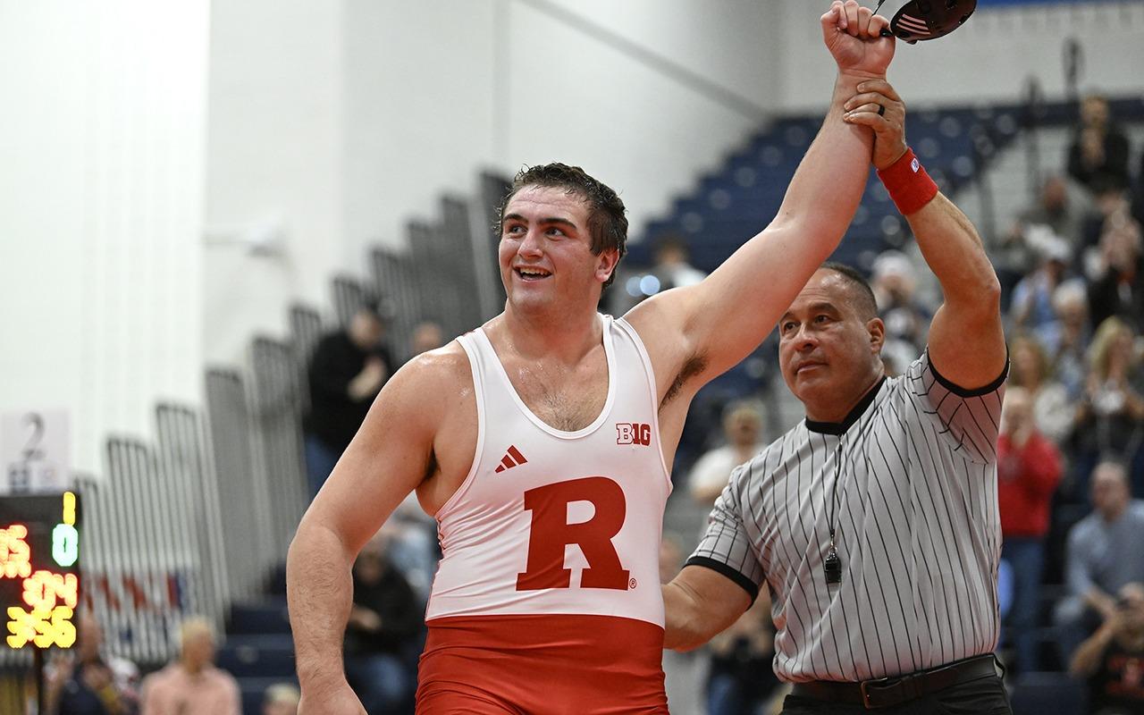 Don Rohn No. 17 Wrestling Defeats Clarion, 38-6 - Rutgers University Athletics