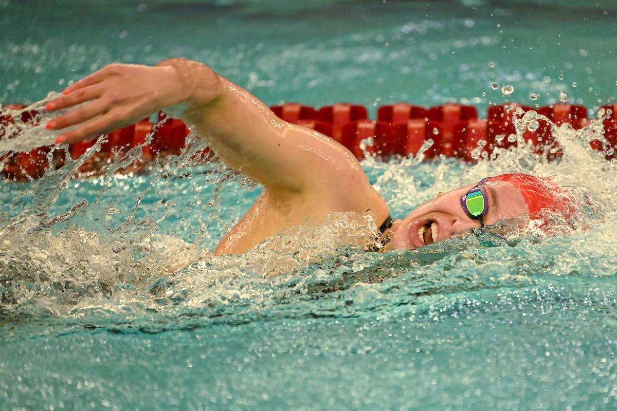 Ruby Martin Swimming and Diving Closes Big Tens with Podium Finish, School Record ...