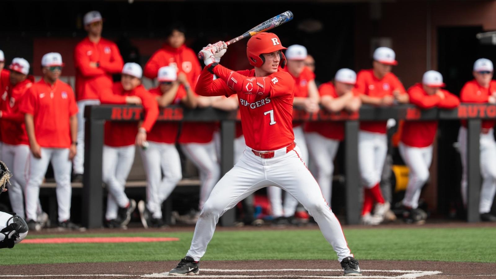 Griffin Rutledge Baseball Drops Finale to Bryant - Rutgers University Athletics