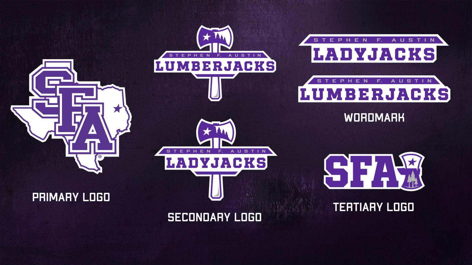 SFA Athletics Unveils New Family of Logos - Stephen F. Austin