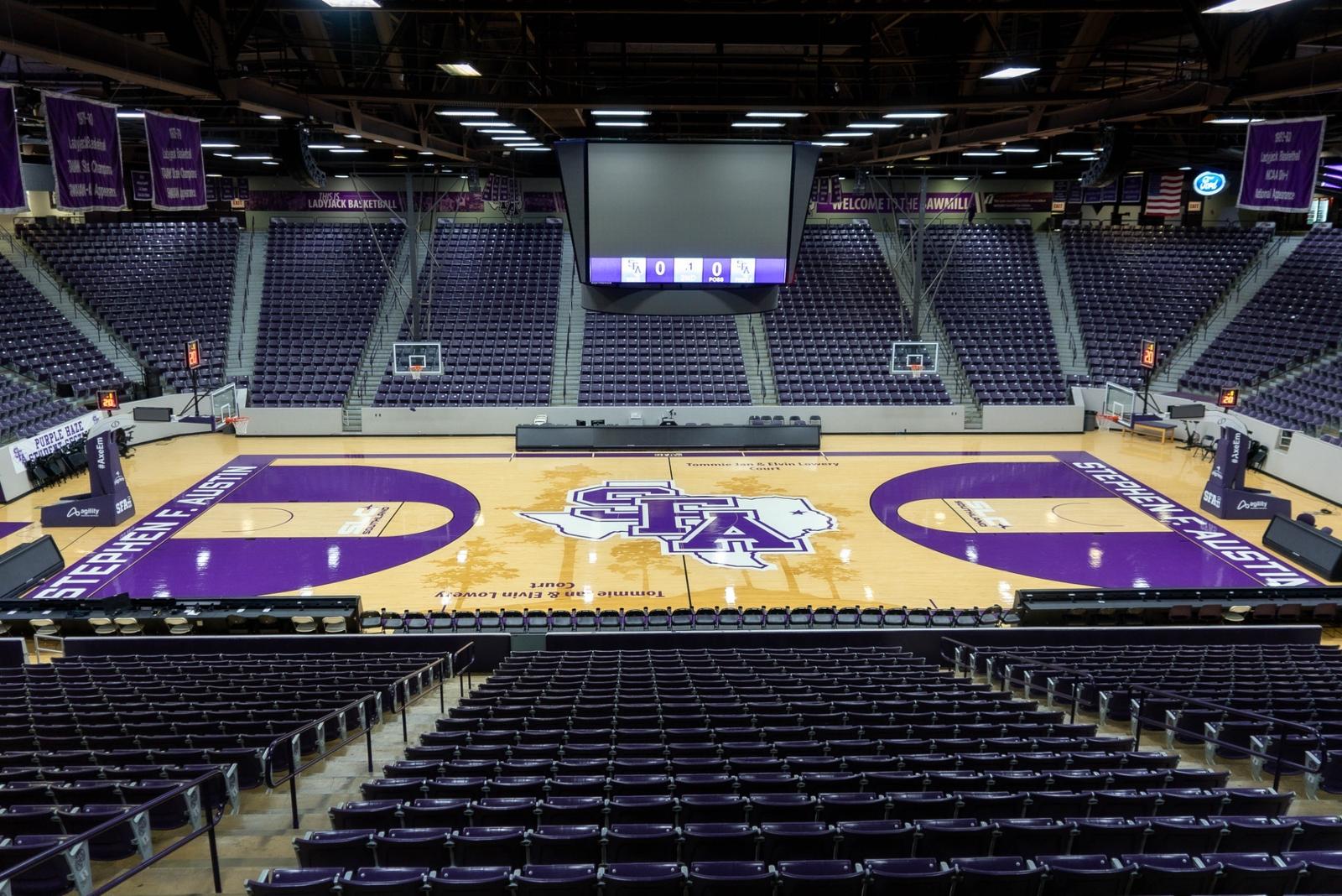 Austin Coliseum Stephen F. Austin Parts Ways with Men’s Basketball HC Kyle Keller ...
