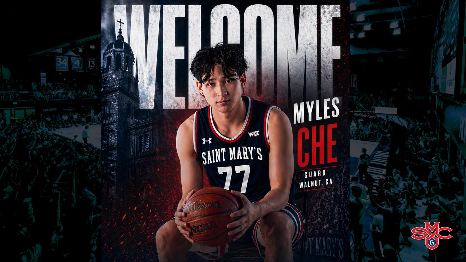 MBB Myles Che the Latest to Sign with Saint Mary’s Out of the