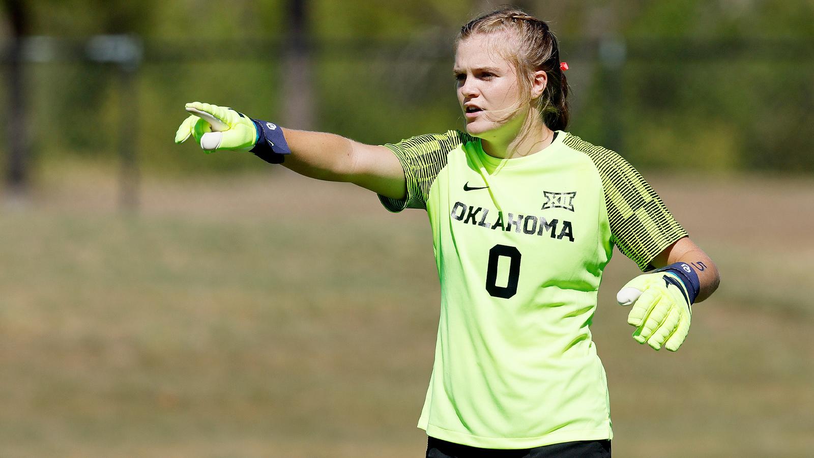Kristi Ramey Ramey's Clean Sheet Gives OU a Point in Cincinnati - University of Oklahoma