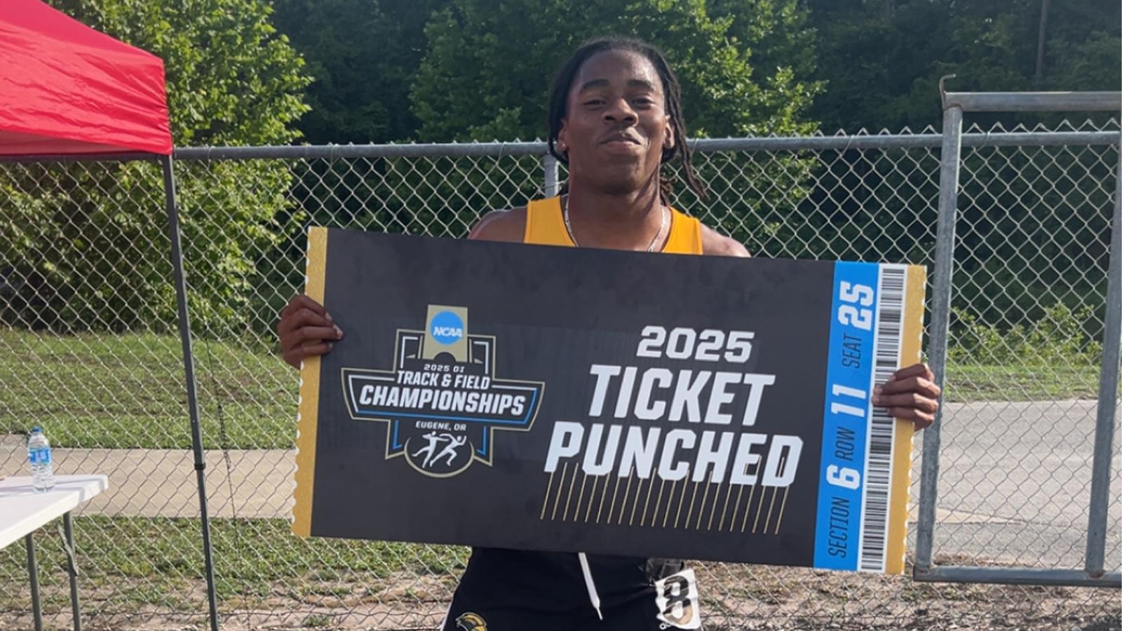 Two Qualify for NCAA Outdoor Track and Field Championships; Singleton ...