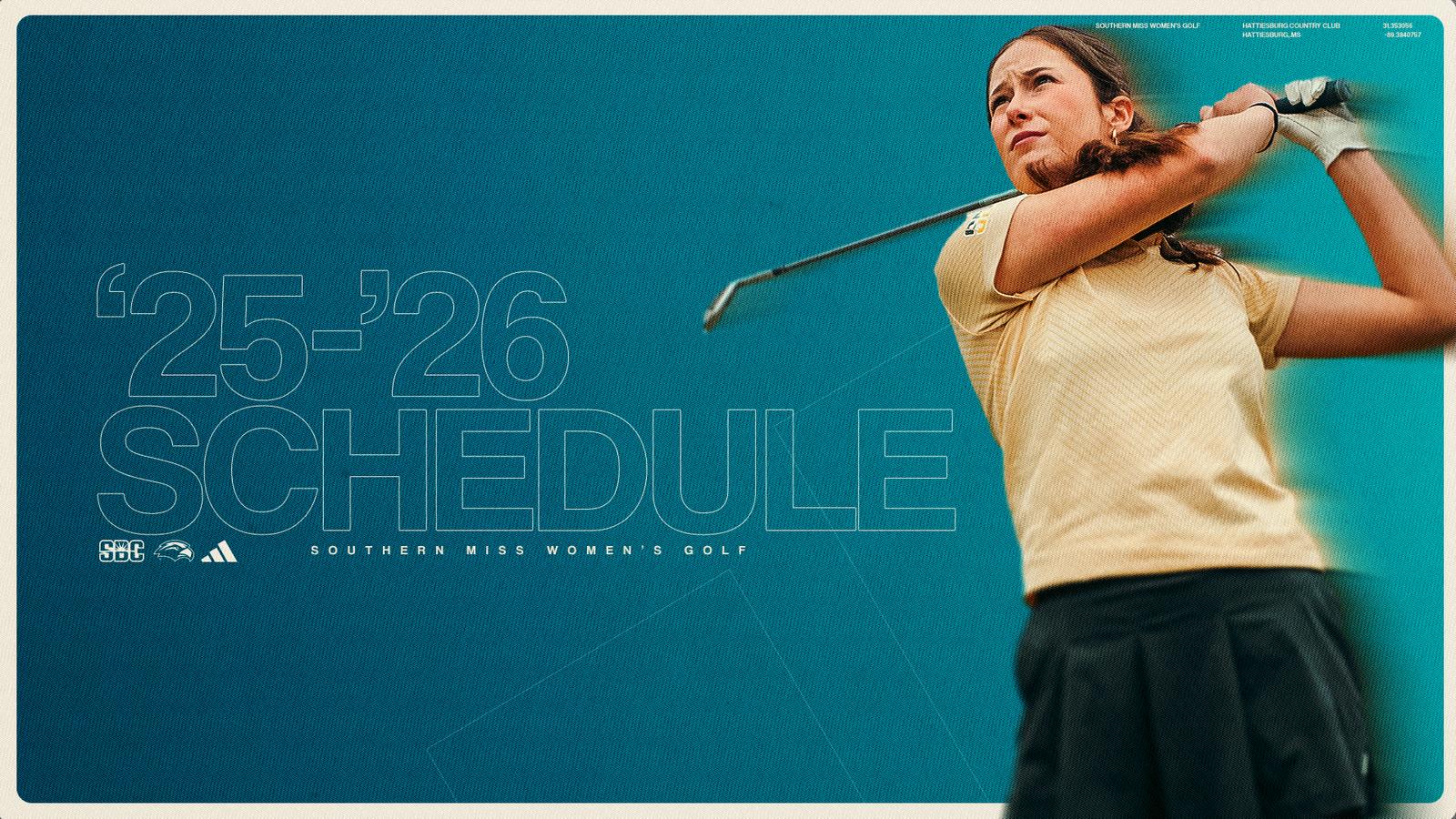 Women's Golf Unveils 202526 Schedule Southern Miss