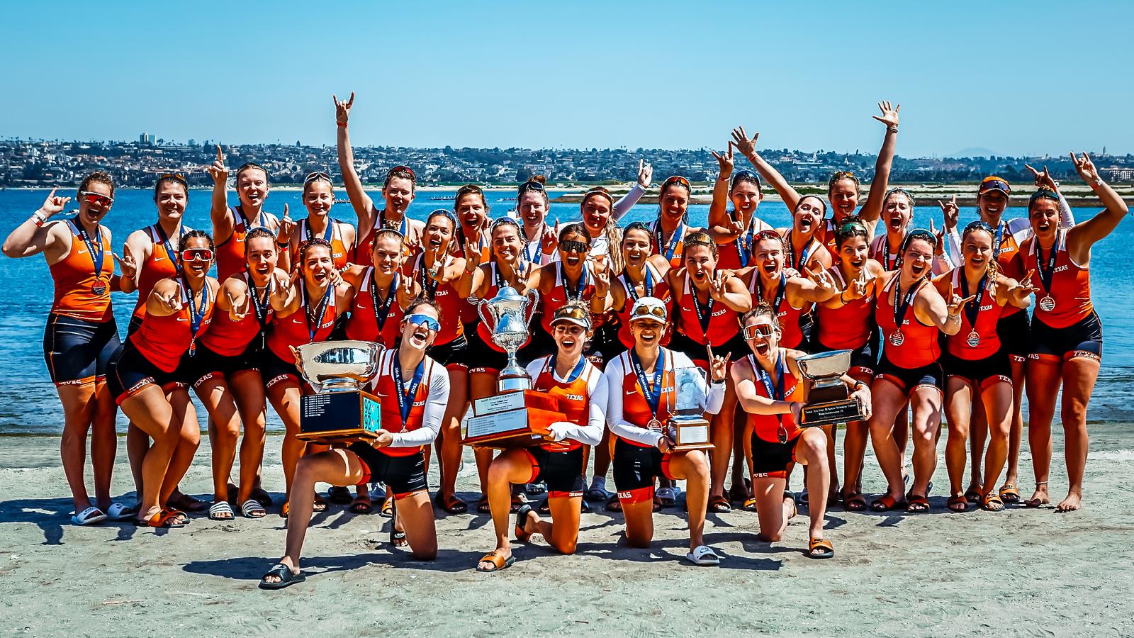 No. 1 Rowing sweeps four finals at San Diego Crew Classic - University ...