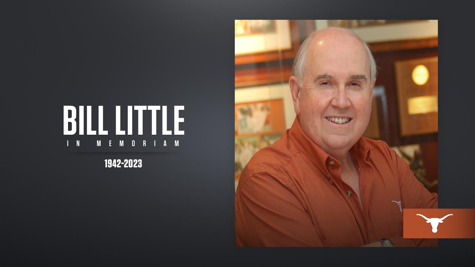 Legendary Longhorn Athletics administrator Bill Little passes away ...