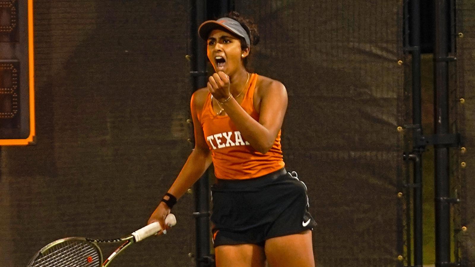Teah Chavez No. 7 Women’s Tennis punches ticket to Big 12 Championship Final ...