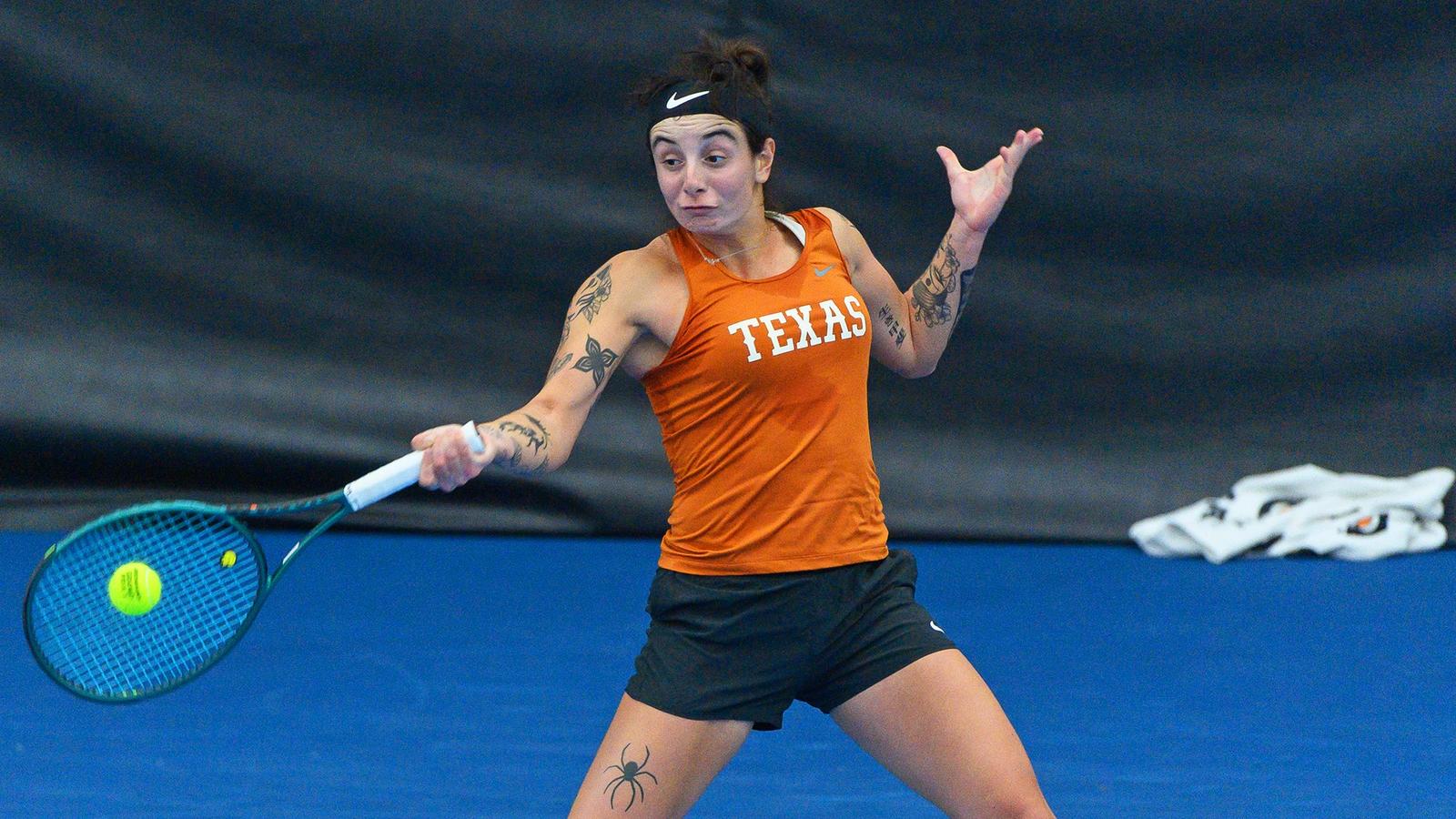 Teah Chavez No. 11 Women’s Tennis preview: at No. 53 TCU - University of Texas ...