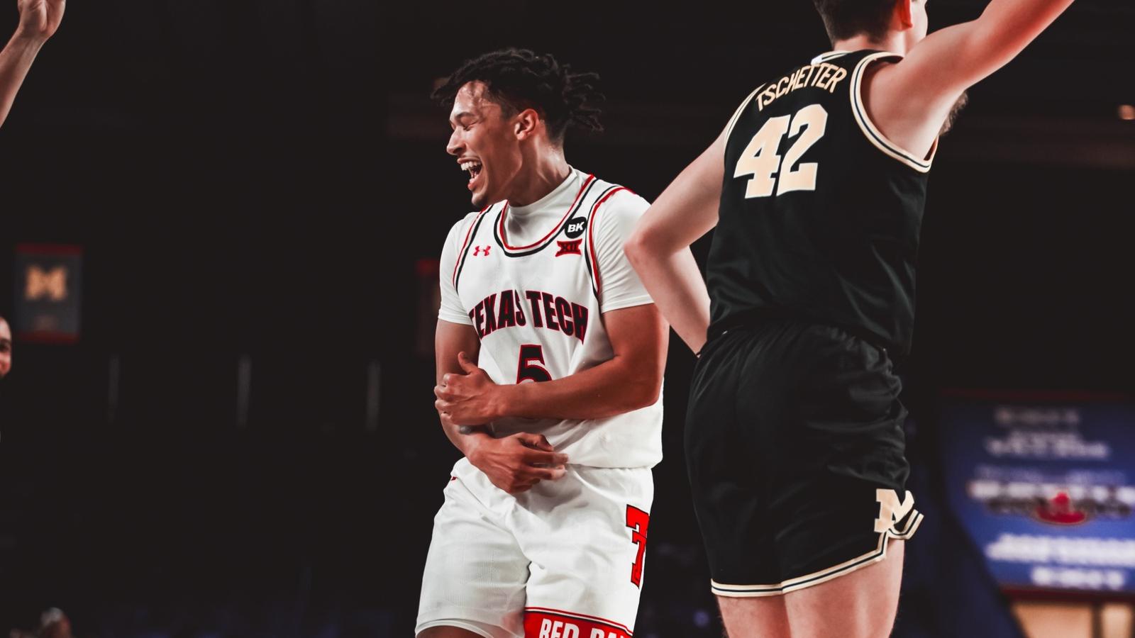 Raider Romp Decatur Michigan Red Raiders romp Wolverines - Texas Tech Red Raiders