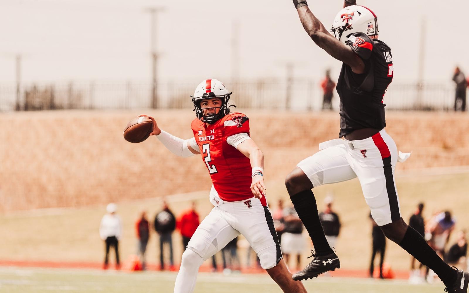 Team Fearless prevails in Texas Tech Spring Game Texas Tech Red Raiders