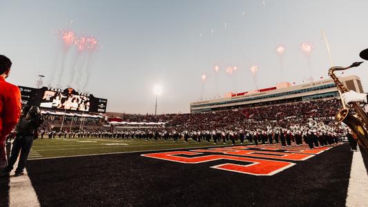 Texas Tech Football Stadium Sunset