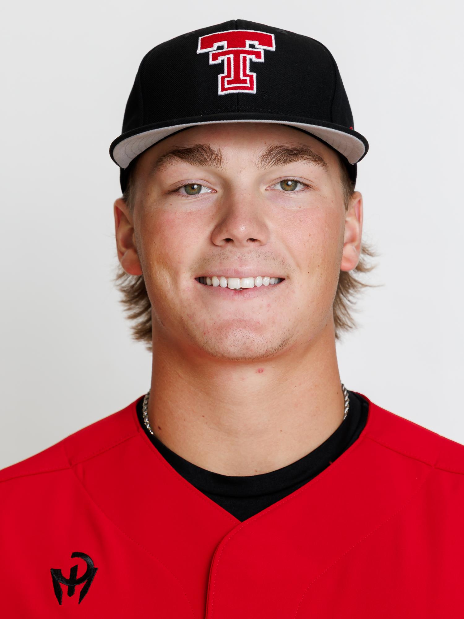 Red Tech Phones Jake Beutler - Baseball - Texas Tech Red Raiders
