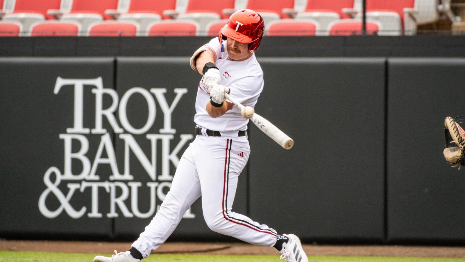 Robert Rushing Troy No. 24 Troy Run-Rules Northwestern State to Complete Sweep - Troy ...