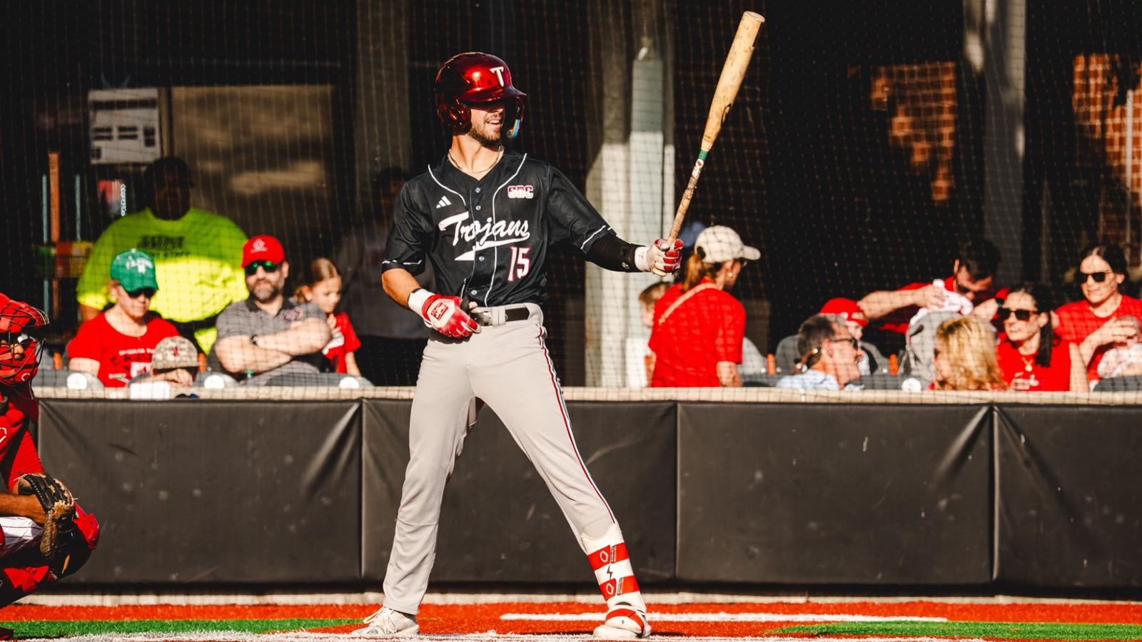 Troy Rabosky No. 18 Troy Takes Series from Louisiana Behind Dynamic Offense - Troy ...