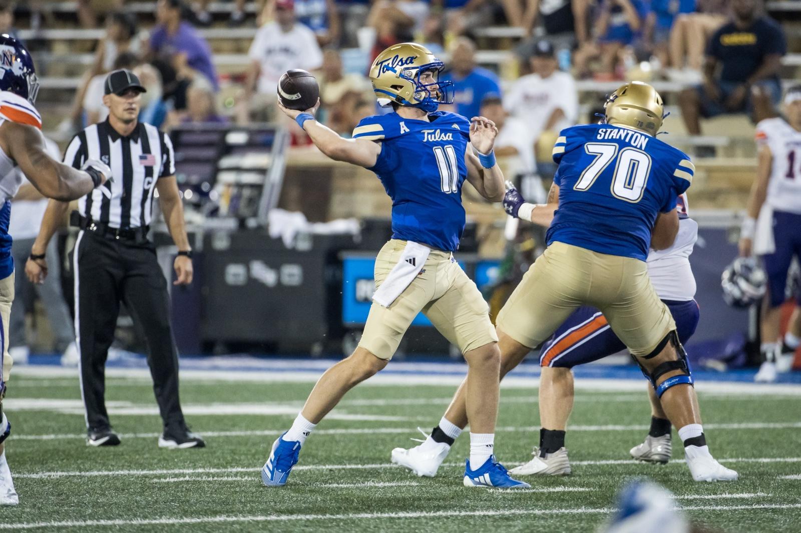 Tulsa Explodes for 62 points in Season-Opening Win - Tulsa