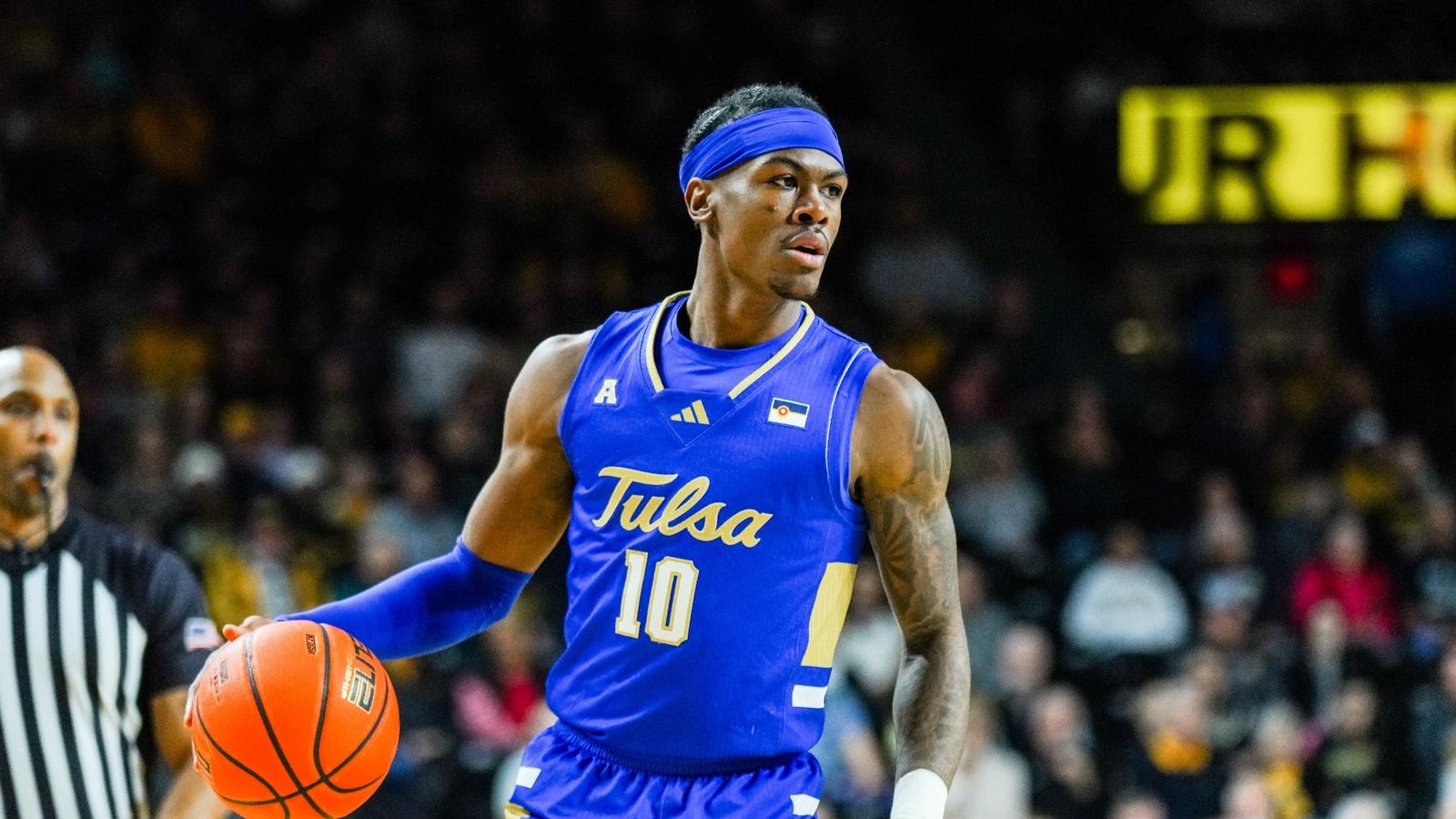 Carl Riley Basketball Riley and Barnstable Combine for 40 but Tulsa Falls at Wichita State ...