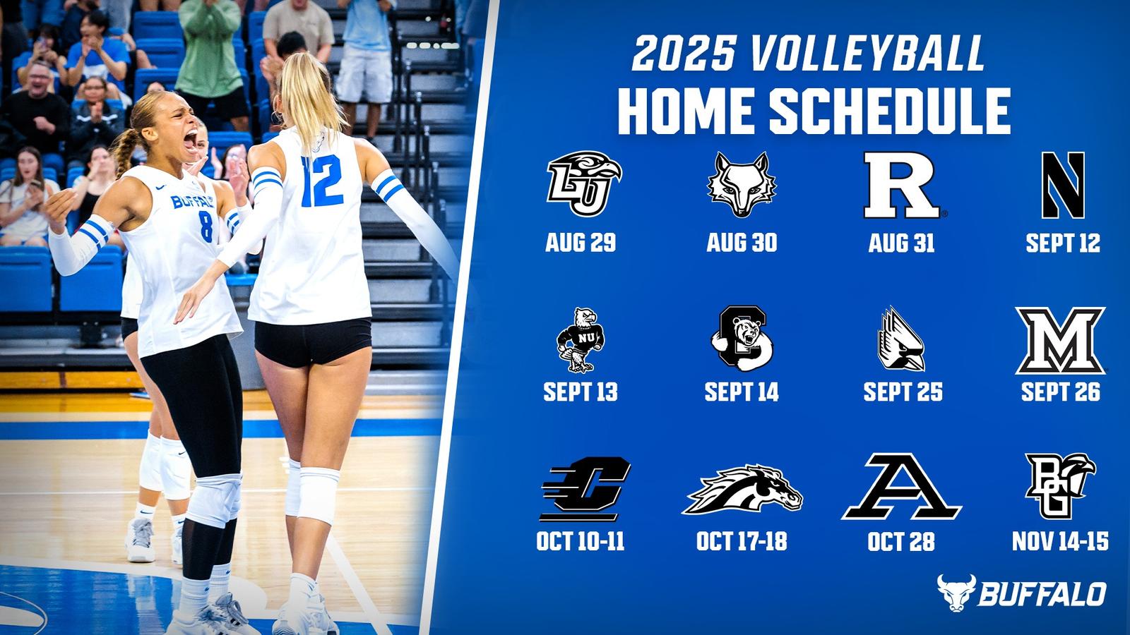 Ubvc 2025 UB Volleyball Season Tickets Are Here! - University at Buffalo