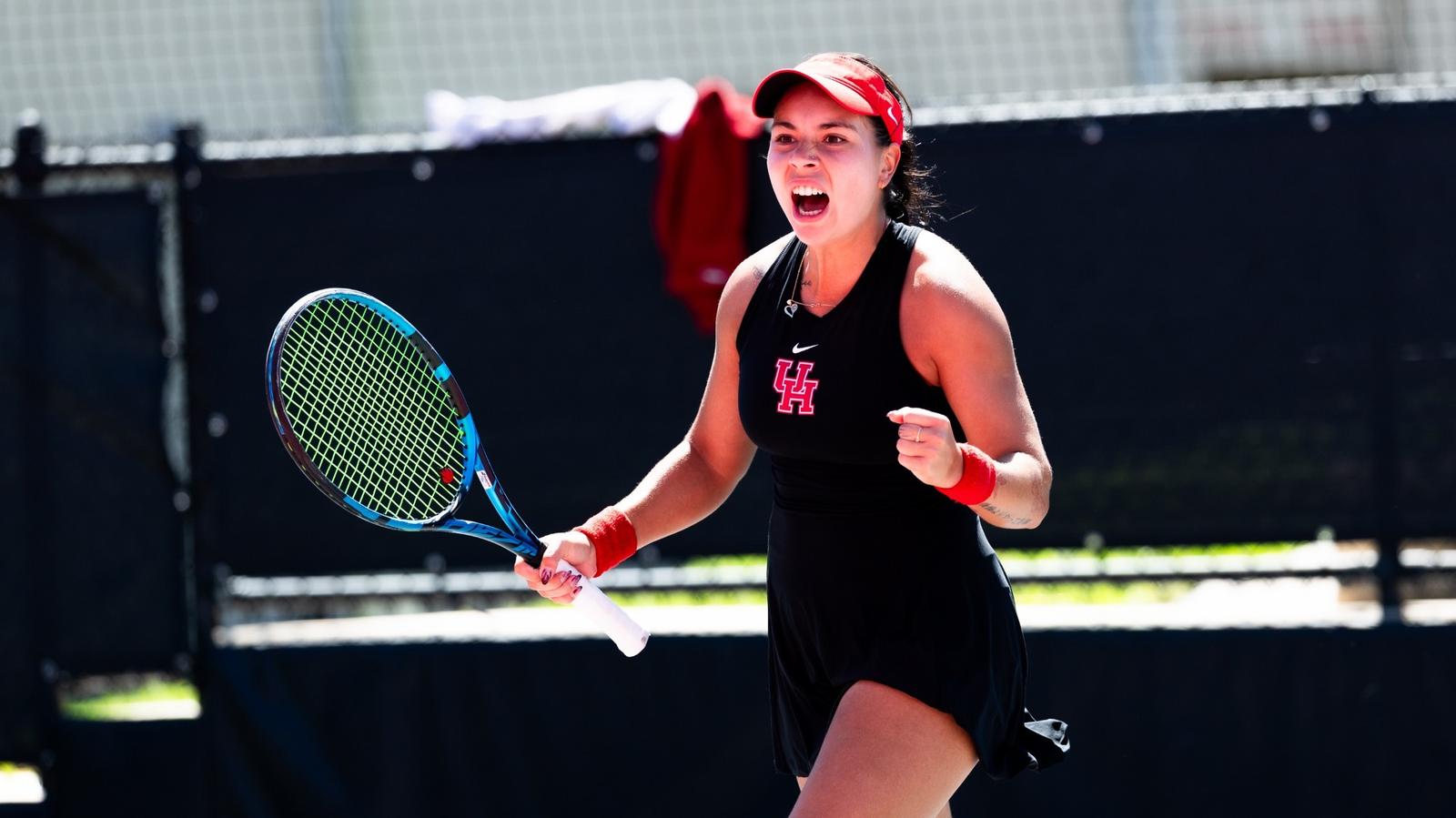 Hannah Remy #40 Tennis Claims First Big 12 Conference Road Win - University of ...