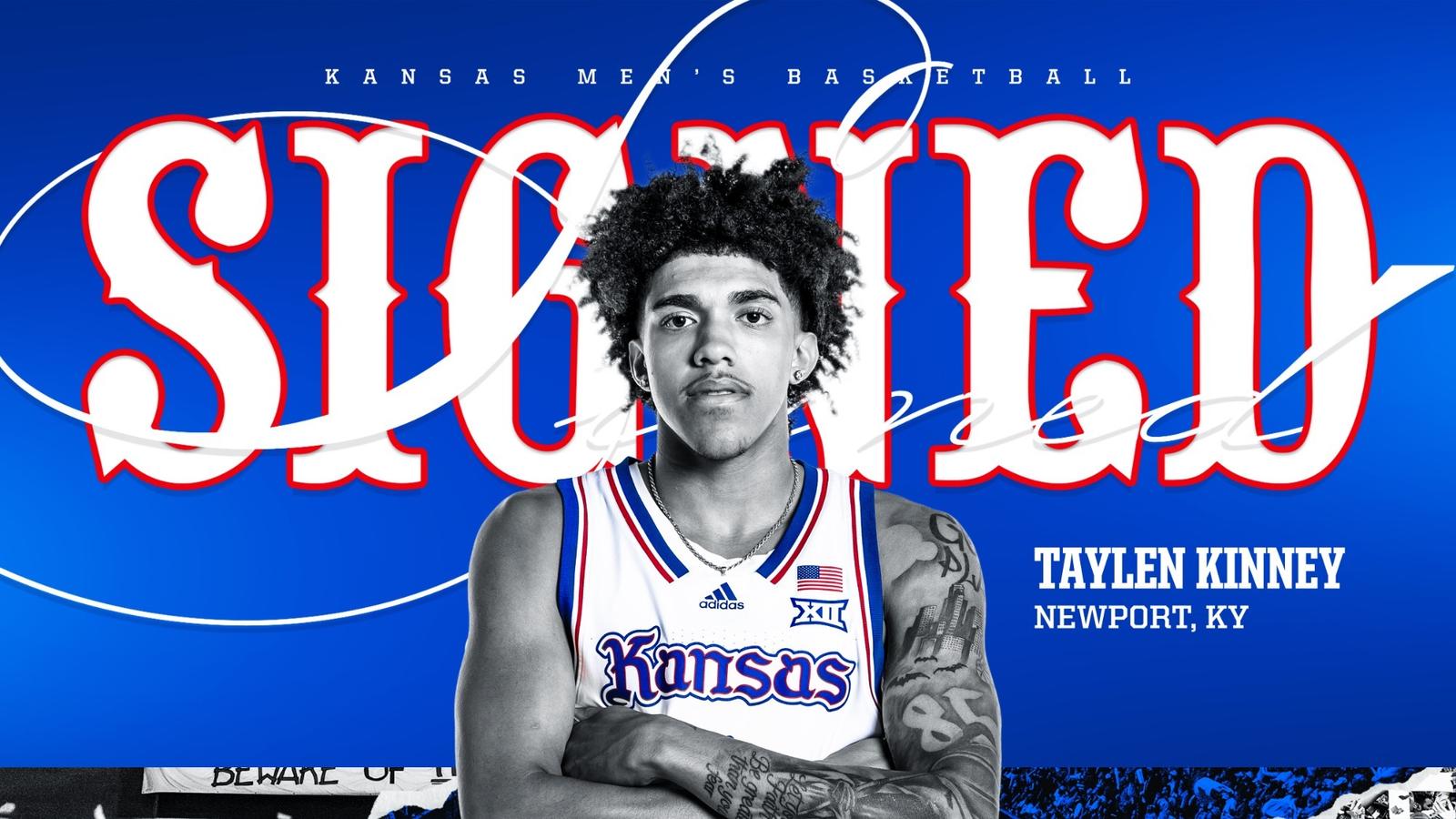 Taylan Kinney Rwe Five-Star Guard Taylen Kinney Signs With Kansas - University of Kansas