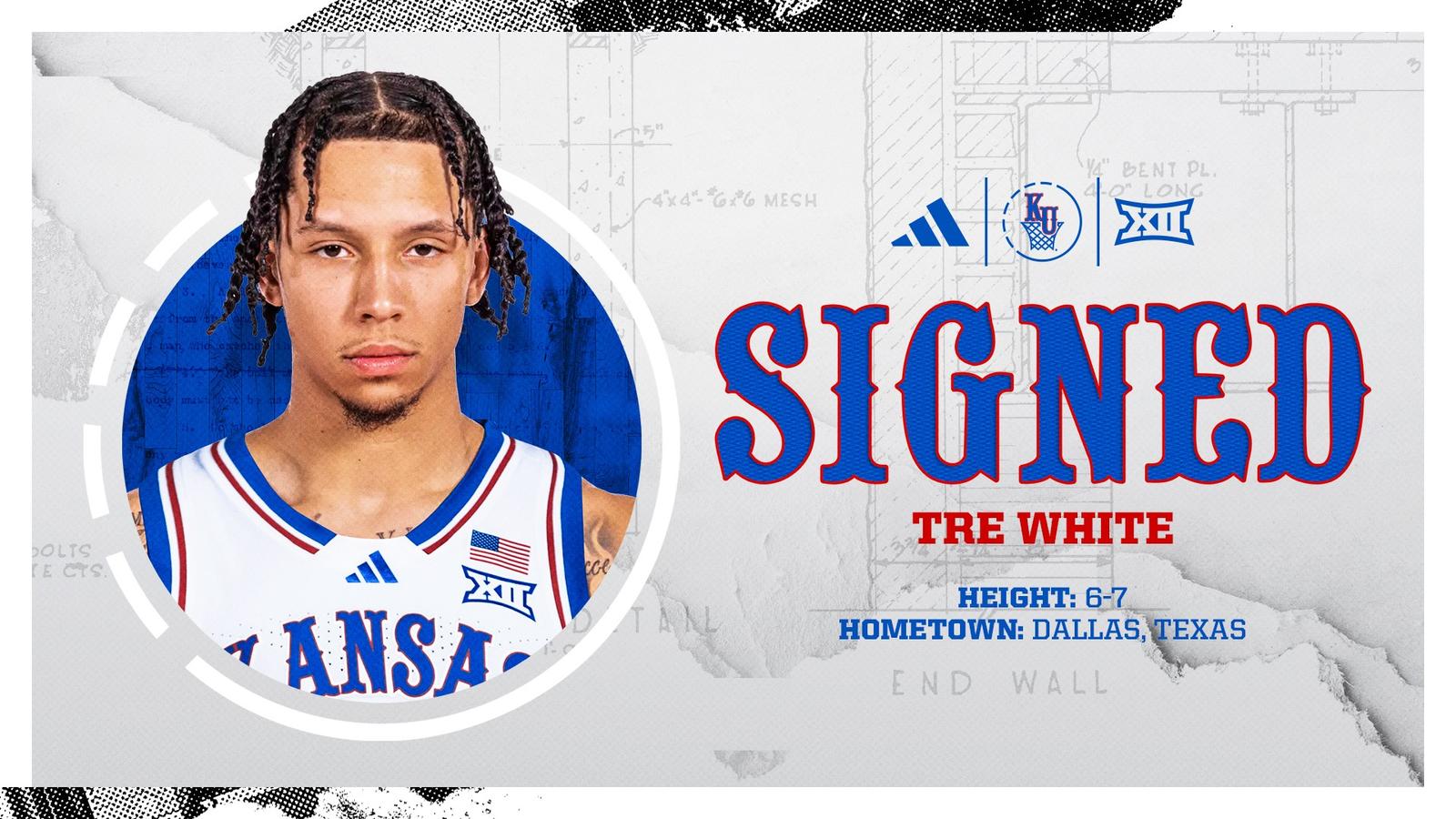 Tre White Signs with Kansas - University of Kansas