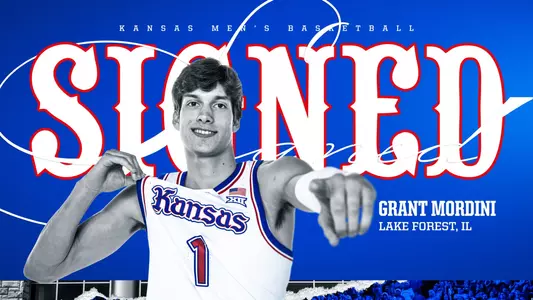 Grant Mordini Signs with Kansas Men’s Basketball - University of Kansas