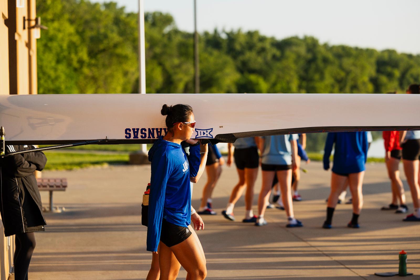 Kansas Jayhawks Gear Up for Big 12 Rowing Championship in Sarasota ...