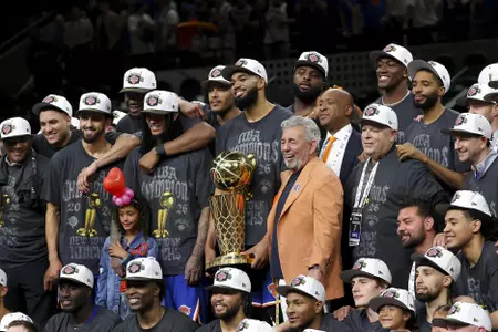 Jayhawk Kevin McCullar Jr. Wins NBA Title with New York Knicks