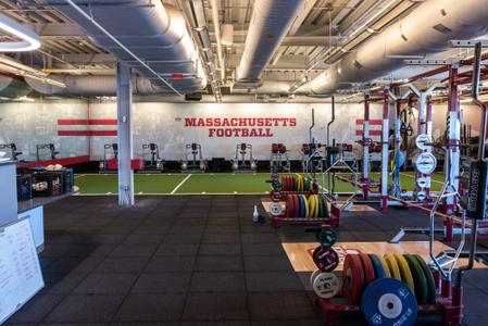 Umass Football Locker Room