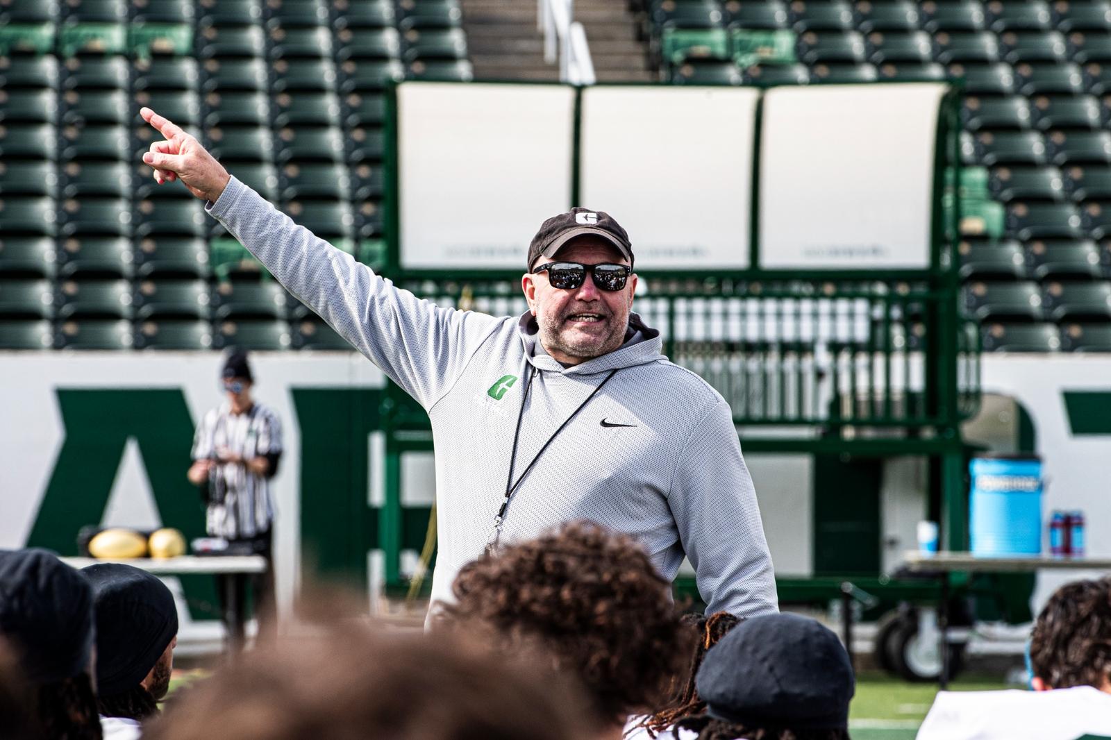 Christopher Toombs Spring Ball Underway in Charlotte - Charlotte Athletics