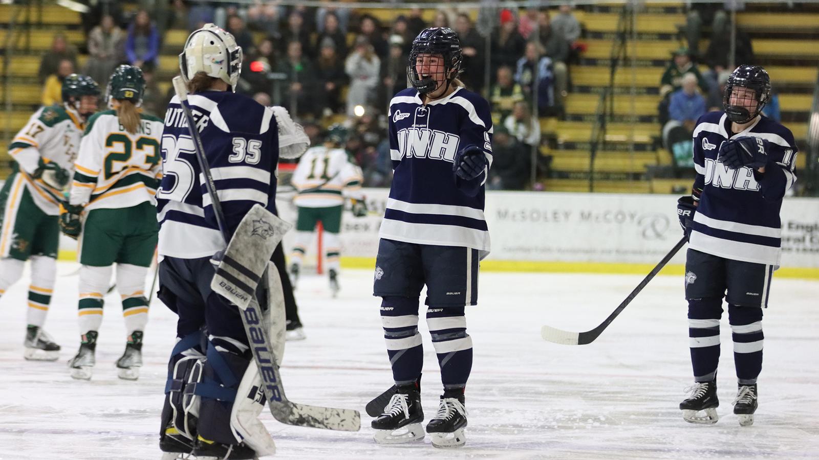 Boutilier Breaks UNH Record in 2-1 Quarterfinal Loss at #11 Vermont ...