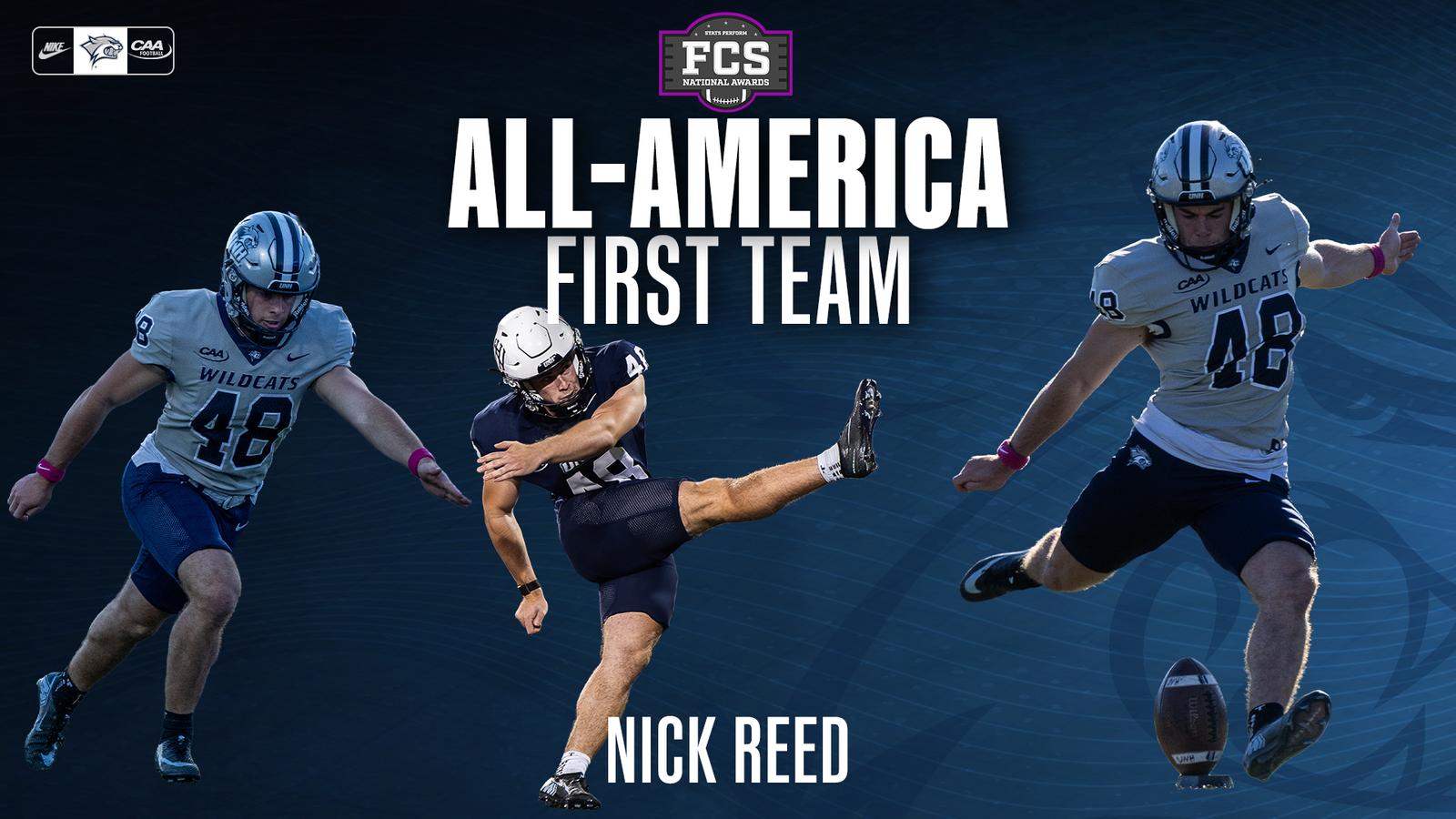 Fallon Reed Nh Doc Reed Named to Stats Perform All-America First Team - University of New ...