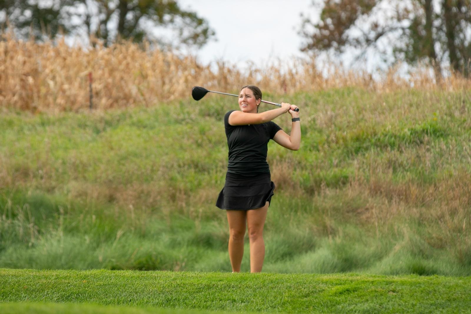 Abbie Ritzer UNI women’s golf places 10th at the Spring Jackrabbit Invitational ...