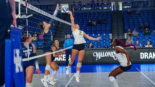 Ryelle Rondo Nina Jioshvili-Ravva - Women's Volleyball - USF Athletics