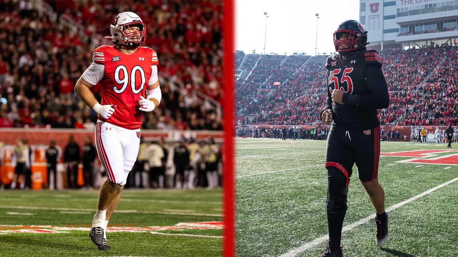 Football Clam Pair from Utah Football Claim Walter Camp All-America First Team Honors ...