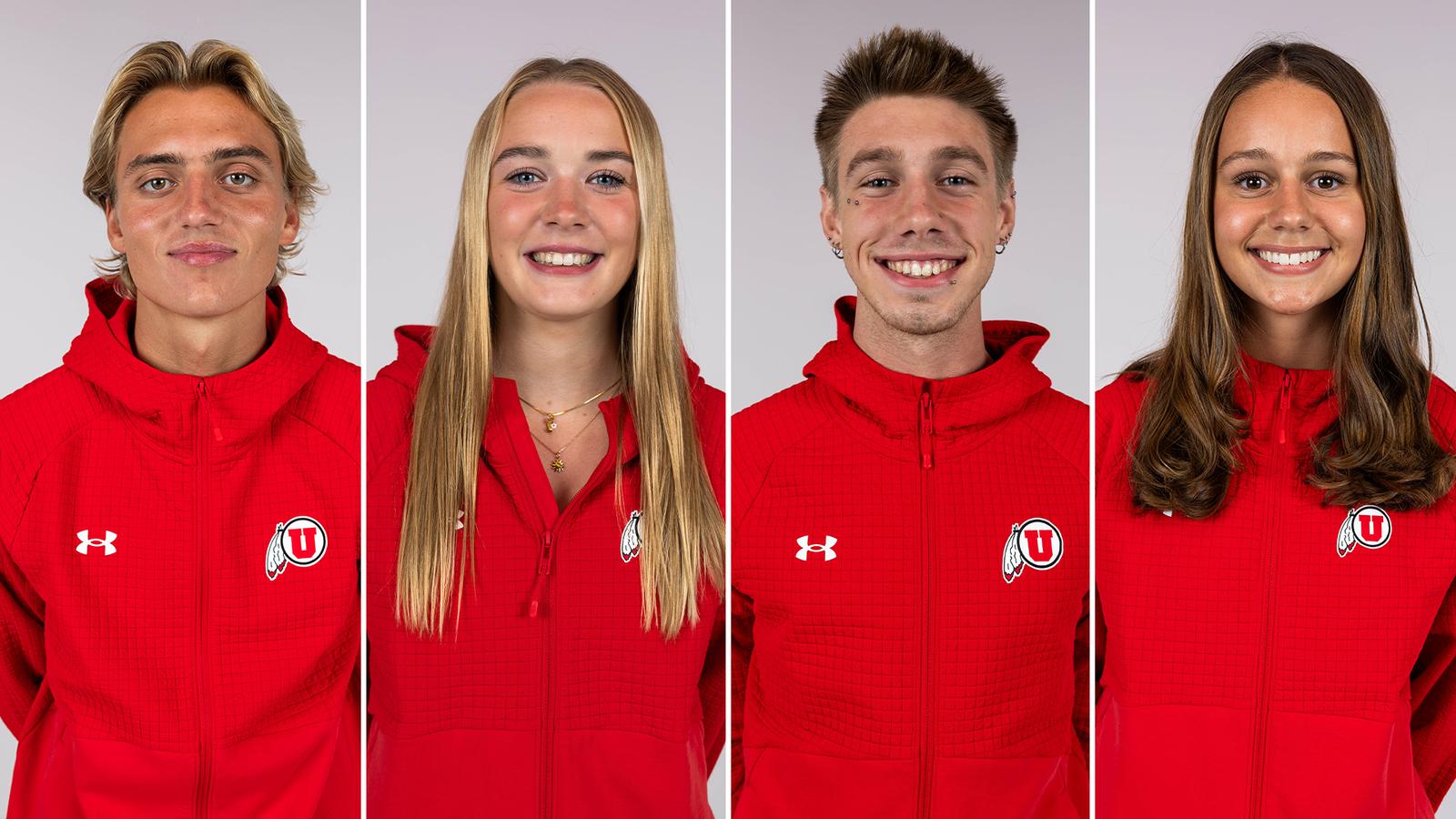 Jason Rhodes Ut Diver Four Utes Earn Big 12 Weekly Awards - University of Utah Athletics