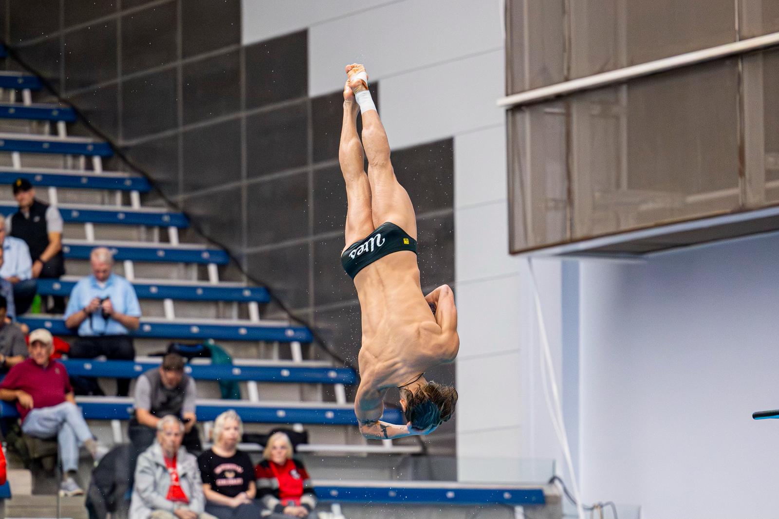 Jason Rhodes Ut Diver Petersen’s Gold Highlights Day Three of Big 12 Championships ...