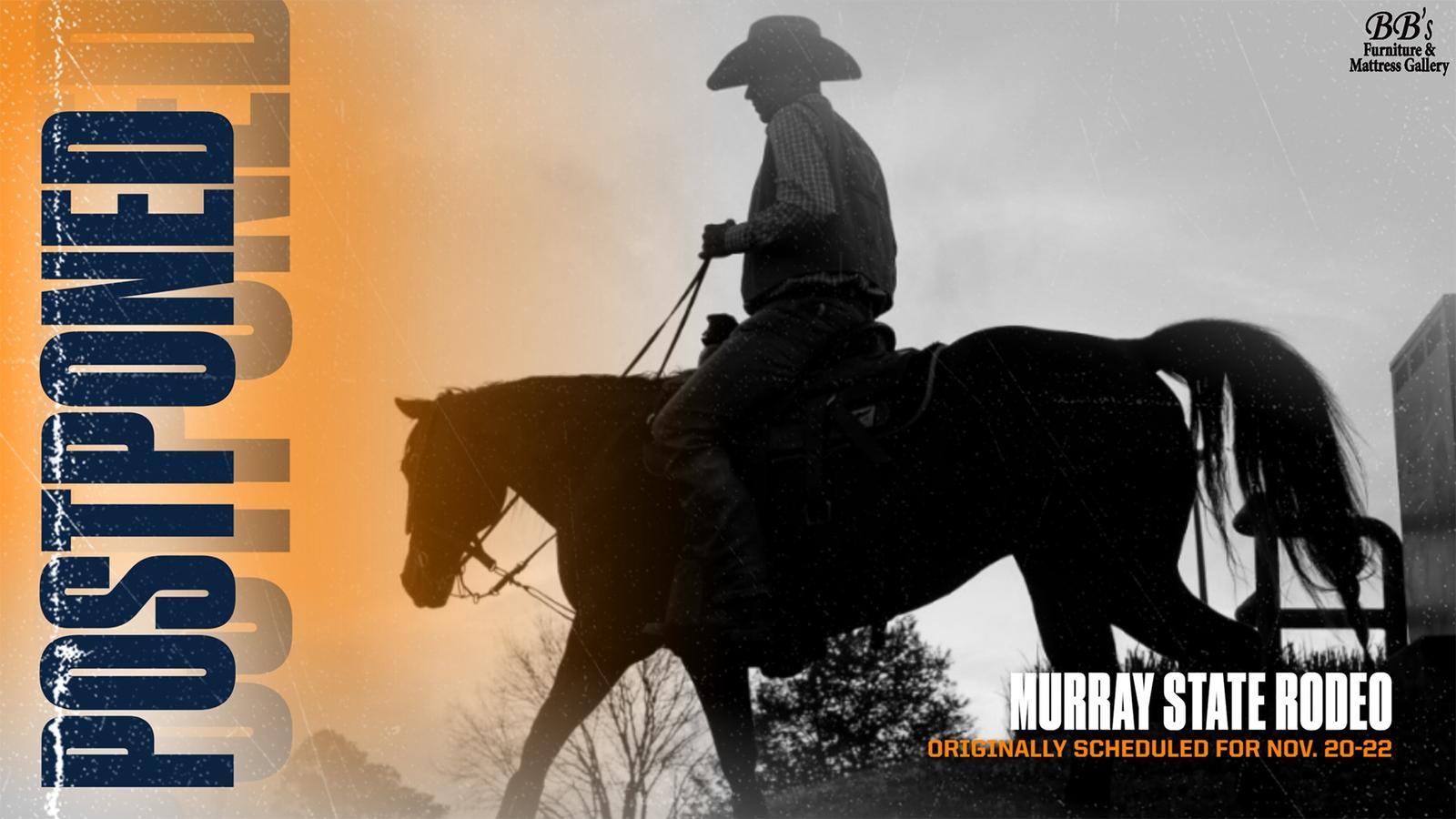 Utm Rodeo Logo Upcoming Rodeo Hosted By Murray State Postponed - UTM Athletics