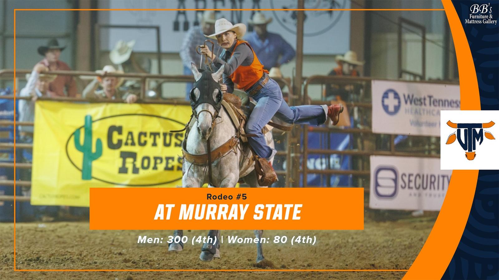 Utm Rodeo Logo Both UT Martin Squads Place Fourth In Spring-Opening Rodeo At Murray ...