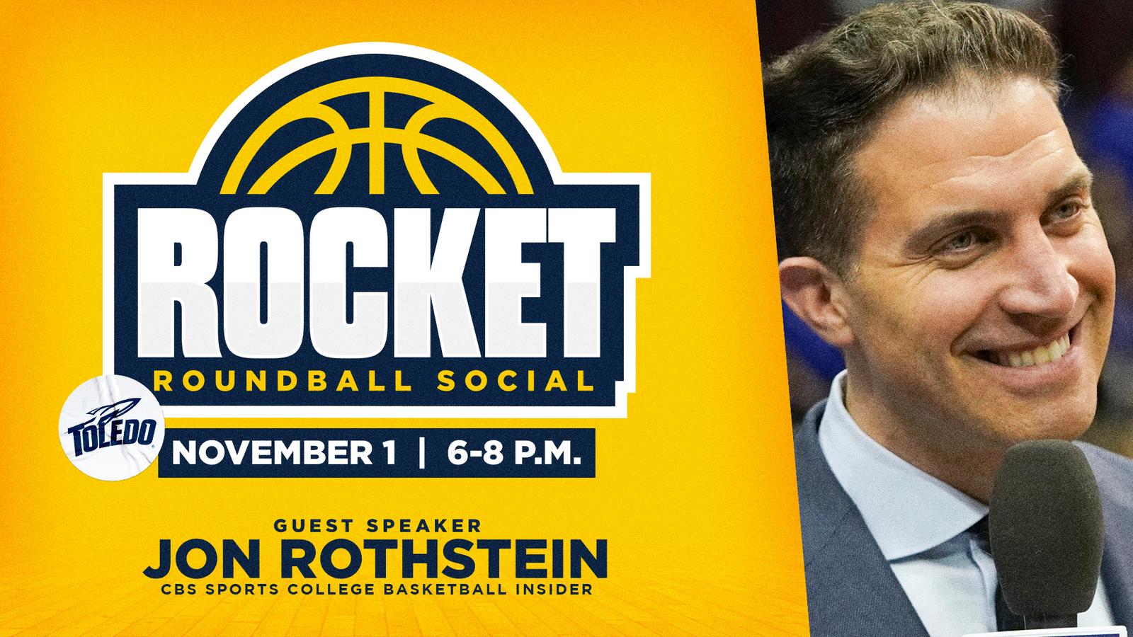 Jon Rothstein Complete Bracket Jon Rothstein to Serve as Keynote Speaker for Rocket Roundball Social ...